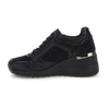 Stonefly sneakers donna Mina 1 in pelle e camoscio black 223233