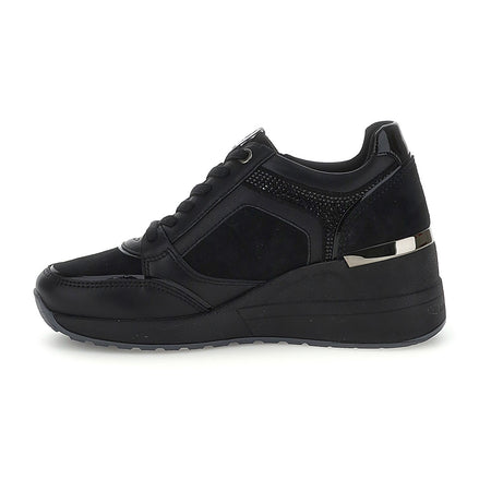 Stonefly sneakers donna Mina 1 in pelle e camoscio black 223233