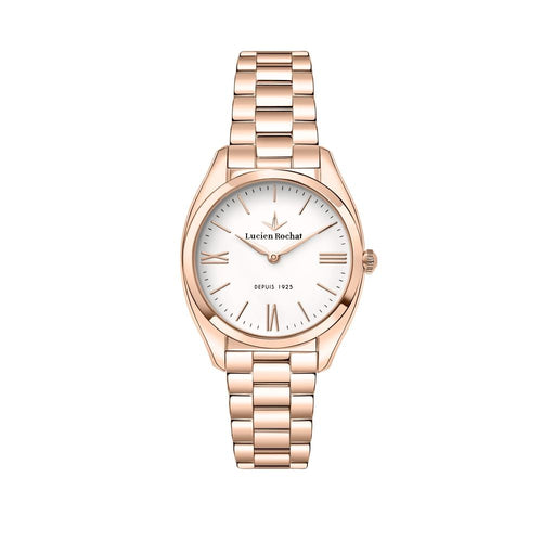 Orologio LUCIEN ROCHAT donna Mademoiselle oro rosa / bianco