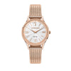 Orologio TRUSSARDI donna T-star oro rosa mesh / bianco