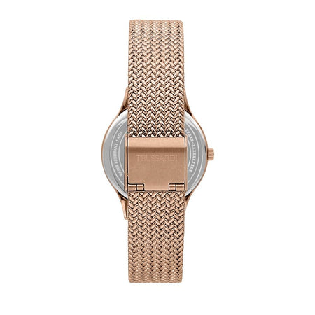 Orologio TRUSSARDI donna T-star oro rosa mesh / bianco