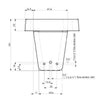 Assieme cestello braciere per stufe a pellet 66141