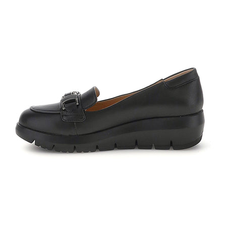 Stonefly mocassini donna Plume 37 in pelle nero 222328