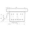 Assieme cestello braciere per stufe a pellet 66141