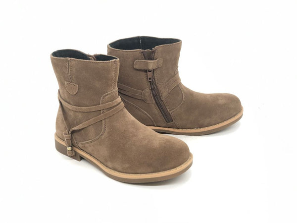 GRUNLAND Stivaletto bambina Nive taupe