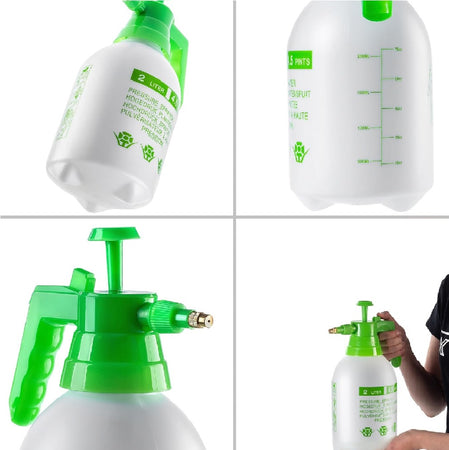 Spruzzatore Pressione Nebulizzatore Vaporizzatore 2lt per Piante e Giardino