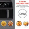 Double Air Fryer Friggitrice Aria Calda 8L Display Digitale 1700W Cottura senza Grassi