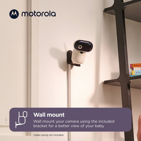 Motorola Nursery PIP1010 Connect Baby Monitor Full HD con App e Visione Notturna