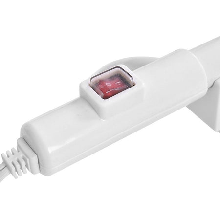 Scaldasalviette Termoarredo Elettrico 2in1 Asciugabiancheria 4 Elementi Bianco
