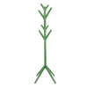 Piantana Appendiabiti in Legno di Pino 8 Ganci 58x58 H175cm Verniciato Verde