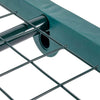 Serra da Giardino in Metallo e PVC 49x69 H 125cm Verde 3 Ripiani Trasparente