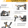 Pedaliera Allenamento Braccia Gambe Cyclette Fitness Riabilitazione Anziani