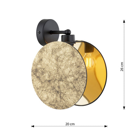 Applique 1 Luce Moderna Motif In Acciaio Effetto Marmo Bianco