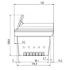 Assieme cestello braciere per stufe a pellet BRA_151X125