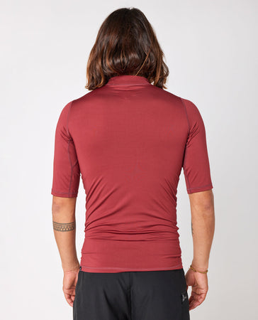 Lycra Rip Curl Corps Short Sleeve UV