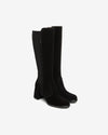 Nero Giardini stivali donna in suede nero I514312D100