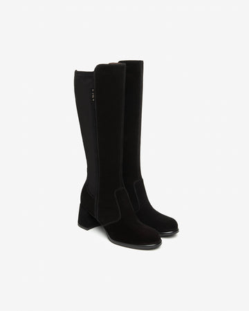 Nero Giardini stivali donna in suede nero I514312D100