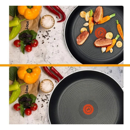 Padella Tefal Issencia Plus 32cm Antiaderente Alluminio con Display Temperatura