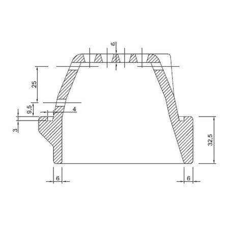 Assieme cestello braciere per stufe a pellet BRA_165X106