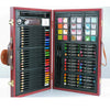 Valigetta in Legno Pittore 78pz Colori Pittura Pastelli Acquerelli Professionale