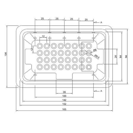 Assieme cestello braciere per stufe a pellet BRA_165X106