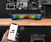 2 in 1 Gaming Sound System Soundbar e Speakers Bluetooth v5.0 Illuminazione RGB