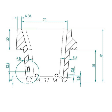 Assieme cestello braciere per stufe a pellet BRA_113X93