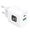 Caricatore Alimentatore USB-C&trade 20W e USB-A 18W da Muro