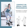 Stepper per Allenamento Palestra Fitness Umbro Display LCD e 2 Fasce Elastiche