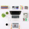 Kit 25 pezzi Organizer per Cassetti Casa Ufficio in Plastica Trasparente