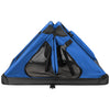 Borsa Trasportino Animali Domestici Pieghevole 70x50 H 52cm Cani e Gatti Blu