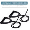 Stepper per Allenamento Palestra Fitness Umbro Display LCD e 2 Fasce Elastiche