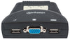 Mini KVM Switch 2 Porte USB con Audio