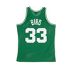 MITCHELL & NESS Canotta Basket Uomo Nba Swingman Jersey Hardwood Classics No 33 Larry Bird 1985-86 Boscel Road Original Team Colors da uomo