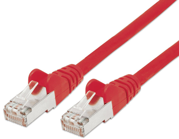 Cavo di rete Patch in rame Cat. 6 Rosso SFTP LSZH 3 metri