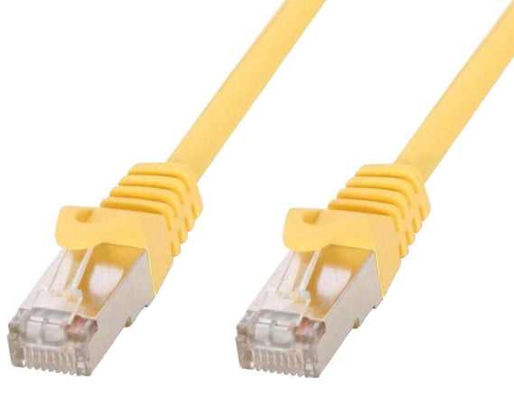 Cavo di rete Patch in rame Cat.6 Giallo SFTP LSZH 5m