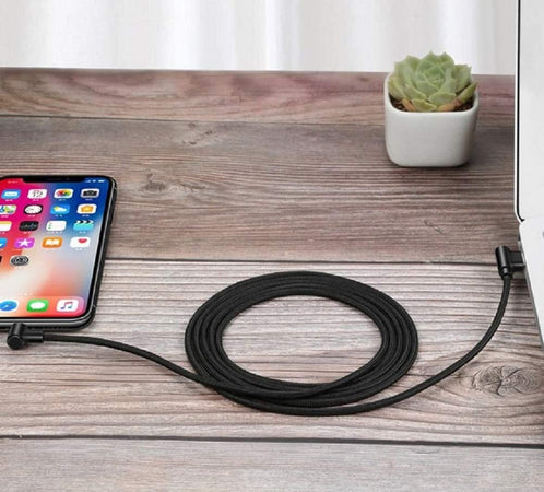 Cavo USB2.0 Angolato 90&deg USB 8pin 1.5m Nero
