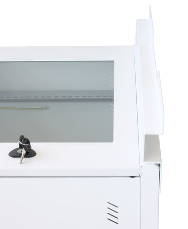 Staffe a Parete per Fissaggio Armadio Serie EE Bianco