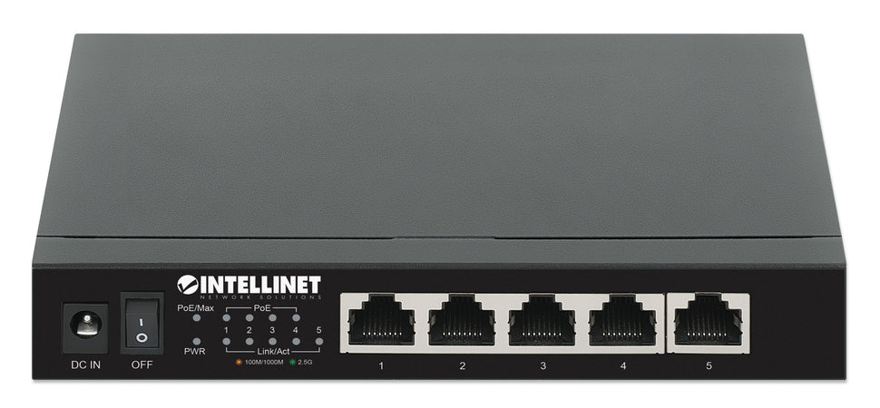 Ethernet Switch POE+ 5 Porte 2.5G