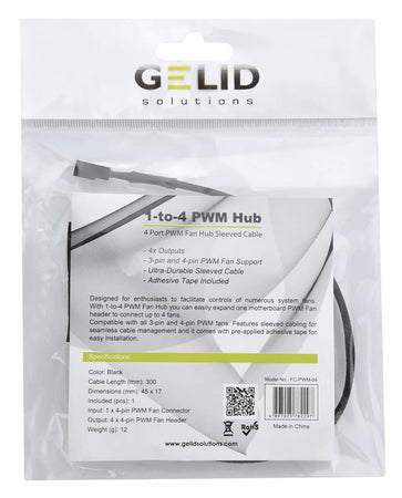 Cavo di Alimentazione per Ventole Hub Splitter PWM da 1 a 4