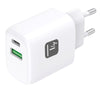 Caricatore Alimentatore USB-C&trade 20W e USB-A 18W da Muro