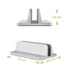 Supporto Verticale per Notebook in Alluminio