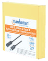 Cavo Ottico Attivo USB 3.2 Gen 2 SuperSpeed+ Active Optical Cable USB A M/F 30m