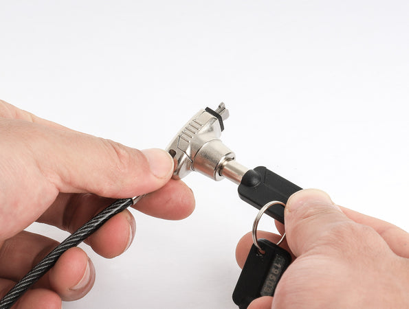 Lucchetto di Sicurezza per Notebook con Chiave per Slot Nano