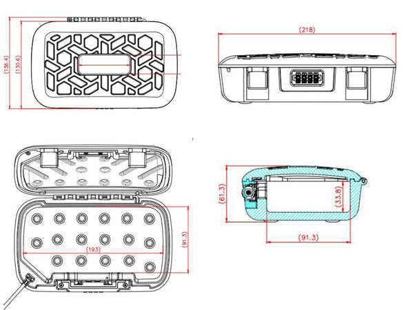 Cassaforte Portatile Cassetta di Sicurezza a Combinazione