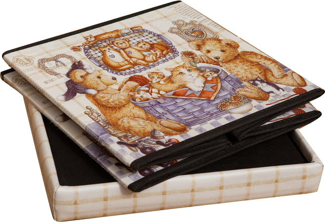 Biscottini Biscottini Pouf Contenitore Sgabello Richiudibile Ecopelle Multiuso 32x32x32