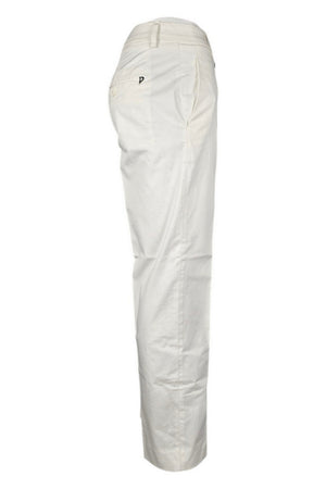 Dondup Pantaloni Bianco da donna