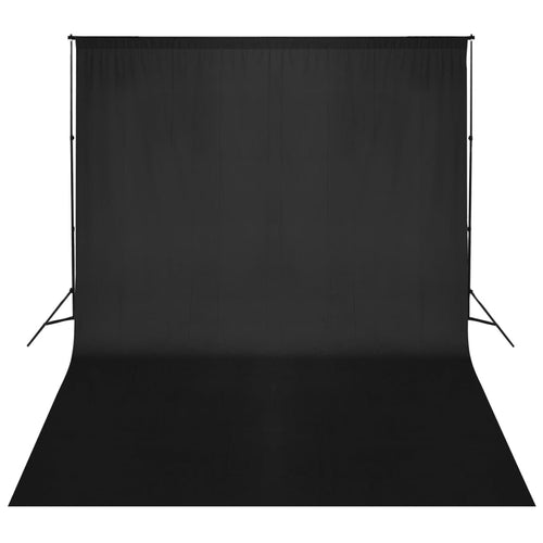 Sistema Portafondali con Fondale Nero 500 x 300 cm