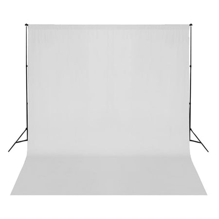 Set Completo per Studio Fotografico con Ombrelli Luci Fondale Bianco e Riflettore