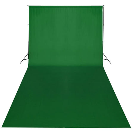 Kit Studio Fotografico con Set Luci Ombrelli Fondali Verde e Riflettore
